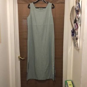 Linen maxi dress